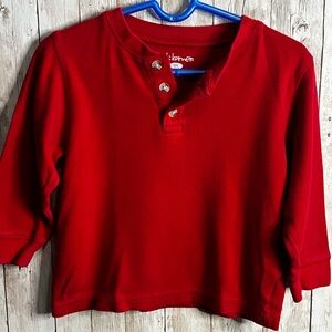 10/$20 *️⃣ Vibrant Red Long Sleeve Kids Tee